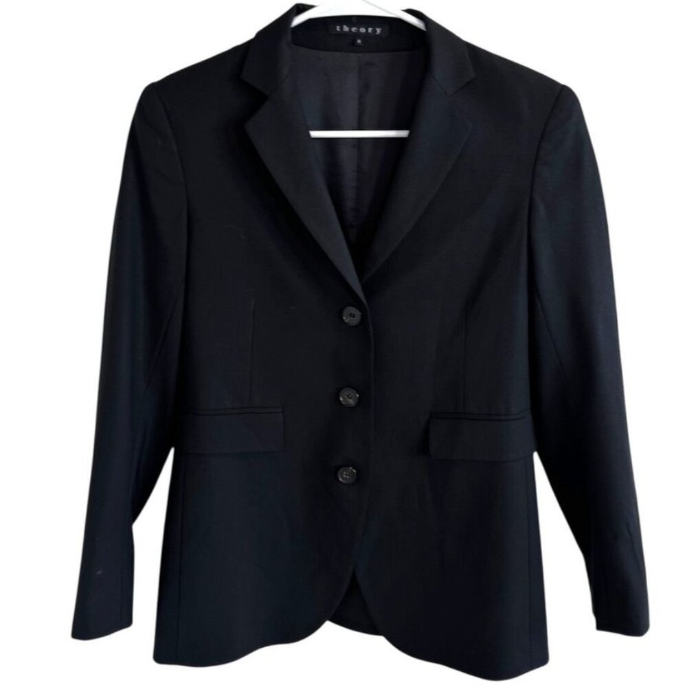 Theory Elegant Black Blazer